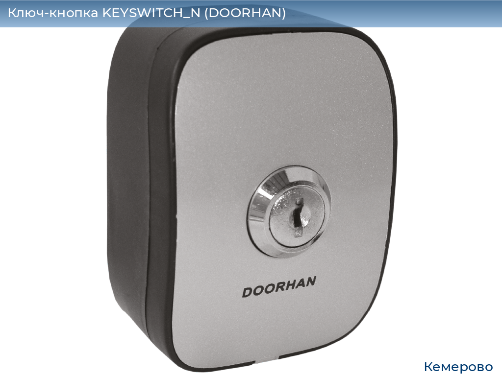 Ключ-кнопка KEYSWITCH_N (DOORHAN), www.kemerovo.doorhan.ru