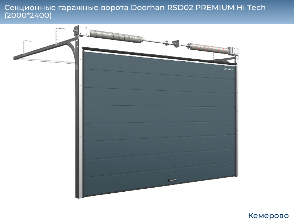 Секционные гаражные ворота Doorhan RSD02 PREMIUM Hi Tech (2000*2400), www.kemerovo.doorhan.ru