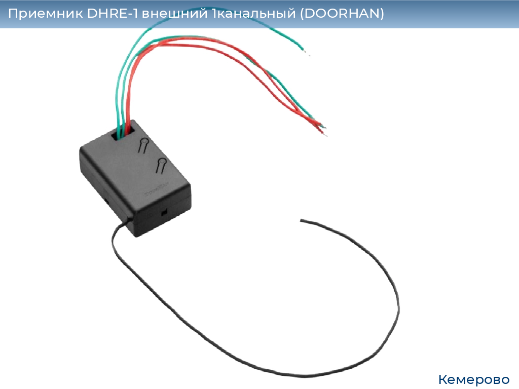 Приемник DHRE-1 внешний 1канальный (DOORHAN), www.kemerovo.doorhan.ru