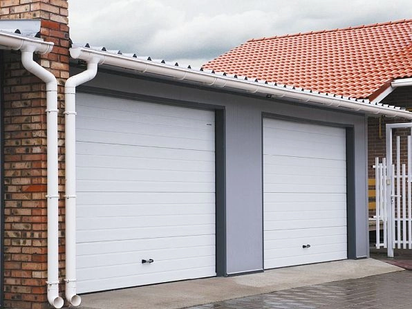 Секционные ворота 3900х2150 мм белые DoorHan RSD02, www.kemerovo.doorhan.ru